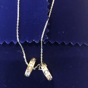 Netaya Sterling Silver Color of Hope Circles Necklace